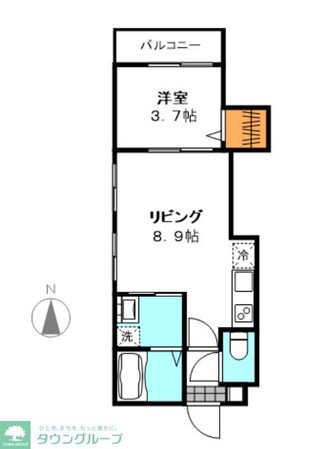 Cherim鶴里の物件間取画像